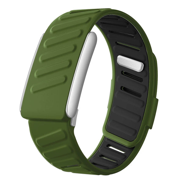 Olive Black — PulseBands Sport Band — Compatible with WHOOP 5.0